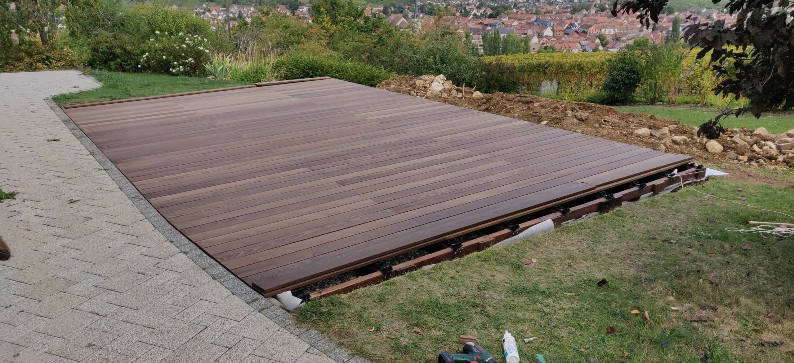 Terrasse en bois pour jardin